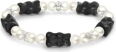 Immagine prodotto di Thomas Sabo - A2170-052-11-L17 - Bracciale - Argento 925 - Donna - Oro orso nero - 17cm