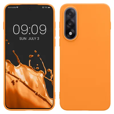 Produktbild von kwmobile Handyhülle für OnePlus Nord 5 Hülle - TPU Case - Kabelloses Laden - Schutzhülle Cover in Fruity Orange