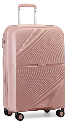 Produktbild von Hartschalenkoffer 55 x 40,5 x 22,5 cm mit 8 Rollen und TSA-Schloss in Pink