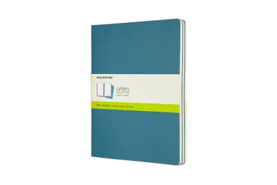 Produktbild von Moleskine Cahier XL, 3er Set, Blanko, Lebhaftes Blau
