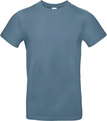Produktbild von B&C TU03T | Herren T-Shirt E190/ -100  - Farbe: Stone Blue - Größe: M