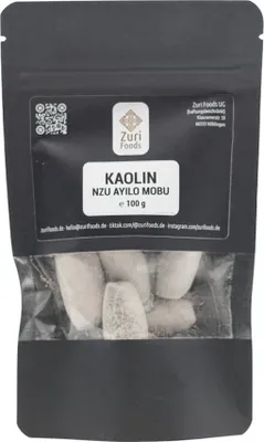 Produktbild von Nzu Ayilo Mobu - Mabele (Kaolin) aus Ghana – 100g