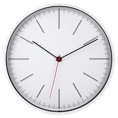Zdjęcie produktu dla TFA-Dostmann 60.3049.02 Kwarcowy zegar ścienny okrągły biały (60.3049.02)
