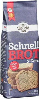 Image de BrotBackmischung - Pain rapide aux 5 céréales 475g