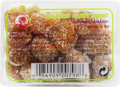 Produktbild von Cock Tamarindenbonbon mit Zucker aussenrum 100g