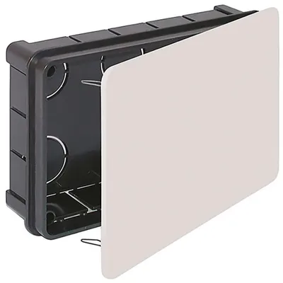 Immagine prodotto di Scatola di registrazione da incasso con coperchio 160 x 100 x 45 mm.
