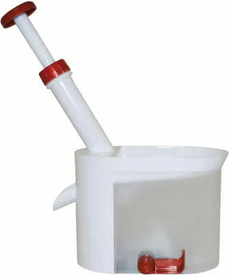 Produktbild von 2 x Ribelli Kirschentkerner Saugfuß u Ersatzgummi Entkerner Kirschkern Küchen