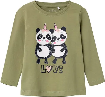 Zdjęcie produktu dla Bluza Name It 13220288-GREEN dla Dziewczęce