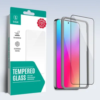 Produktbild von Full Cover Displayschutzfolie für Samsung Galaxy S24 mit Montagerahmen