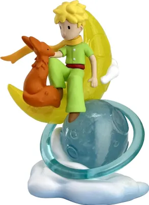 Produktbild von Plastoy Prinz Little Prince & Fox On The Moon-figur 8 Cm Mehrfarbig  Mehrfarbig One Size