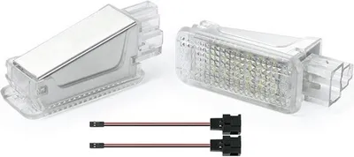 Produktbild von LED Innenraum- Kofferraum- Einstiegs- Fußraum- Beleuchtung Audi / Skoda In ROT