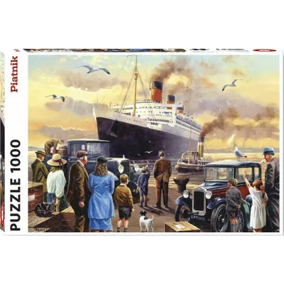 Zdjęcie produktu dla PIATNIK Puzzle RMS Queen Mary 1000 elementów