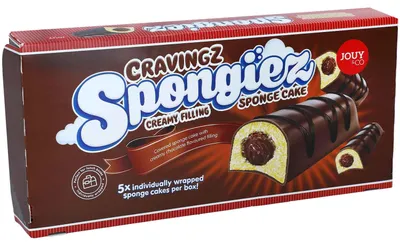Zdjęcie produktu dla Cravingz Spongiez Ciasto w czekoladzie 200g