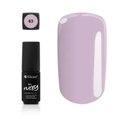 Produktbild von Silcare Flexy Hybrid Nagellack Nr. 63, 4,5g