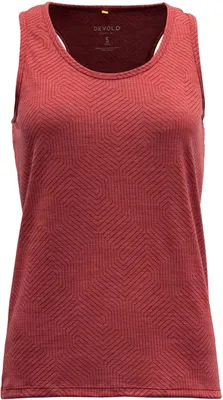 Produktbild von DEVOLD NIPA MERINO 130 TANK WMN Damen Tanktop rot rot XL