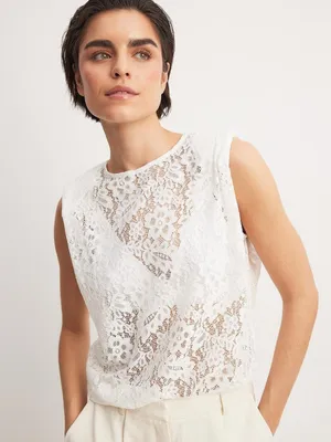 Produktbild von NA-KD Ärmellose Bluse für Frauen, L