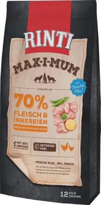 Obrázok produktu pre RINTI MAX-I-Mum, Dospelý, Akékoľvek plemeno, Kuracie mäso, 12 kg