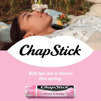 Obrázok produktu pre ChapStick | balzam na pery, ochrana proti mrazu, rúže, hydratačný krém | cukrová vata, 4g
