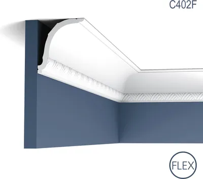 Produktbild von Stuck Zierleiste Orac Decor C402F LUXXUS flexible Eckleiste leiste Dekorleiste Deckenleiste Profil Gesims 2 Meter