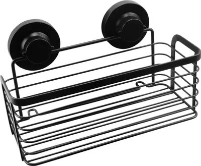 Produktbild von Cornat Duschkorb 3 in 1 – schwarz – Extra großer & hoher Korb
