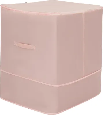 Produktbild von Aufbewahrungstasche Kleideraufbewahrung 54*42*60cm Aufbewahrungboxen für Bettdecken (Rosa)