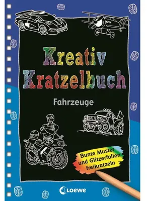 Obrázok produktu pre Kreativ-Kratzelbuch: Fahrzeuge
