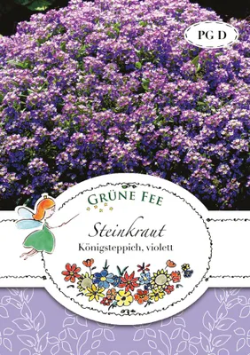 Produktbild von Grüne Fee - Steinkraut Königsteppich violett Samen - 13625