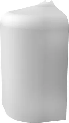 Produktbild von HZ Sockelleiste SLF Aussenecke 80-100° (nur mit Schelle 2152) Weiss 20802 Heizungsrohrverkleidung Heizungsrohre Rohre