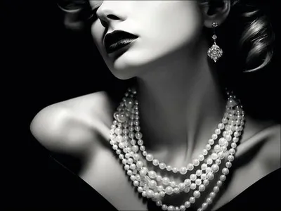 Produktbild von Leinwandbild Bling Bling Lady III 77x57 cm