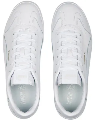 Immagine prodotto di Puma - Sneaker da uomo "Club 5v5", pelle rivestita MR78123 (46 EU) (bianco)