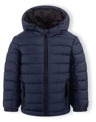 Minoti Steppjacke Navy für Jungen, Vorderansicht