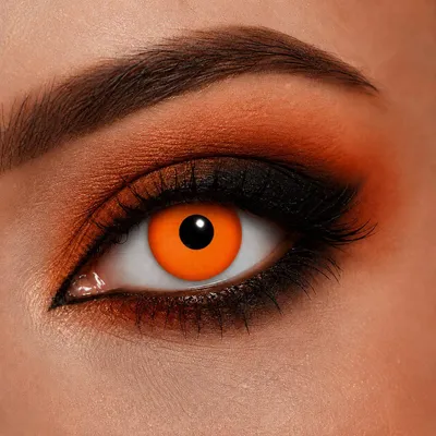 Produktbild von One Week Motiv Kontaktlinsen | Orange (W97)