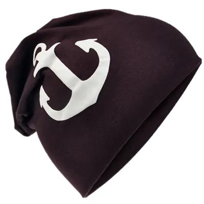 Produktbild von Kinder Beanie Gross Anker Sattelbraun M