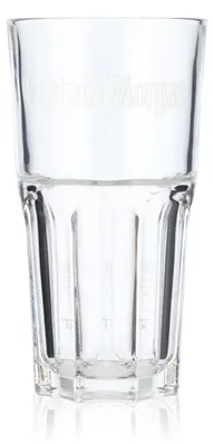 Produktbild von Captain Morgan Rum Glas 4cl Longdrinkglas Captain Morgan weißes Logo