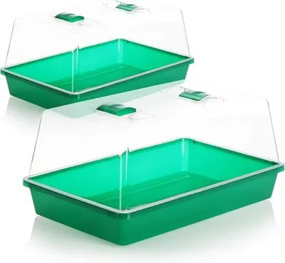 Produktbild von Famanu Anzuchtset für Pflanzen - grün, transparent