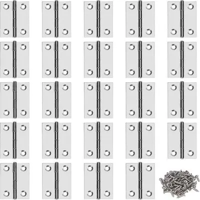 Obrázek produktu pro Pantky dveří 36x29 mm - nerezová ocel - pevné a odolné - vhodné pro nábytek