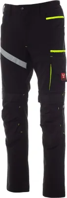 Produktbild von Arbeitshose Stretch 4-Wege "NEXT 4W" - Payper Schwarz/Schwarz 42