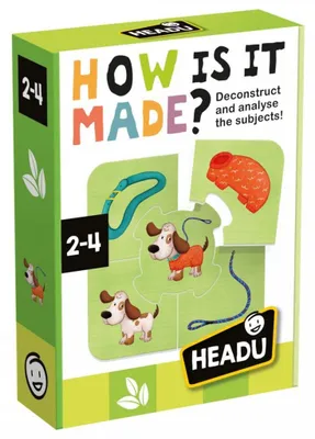 Productafbeelding van Headu: Hoe wordt het gemaakt? Een educatief spel voor kinderen
