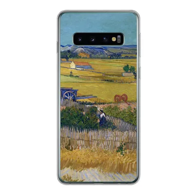 Produktbild von MuchoWow® Handyhülle Schutzhülle Hülle für Samsung Galaxy S10 Die Ernte - Vincent van Gogh Silikon Softcase Handy Hülle - Handytasche