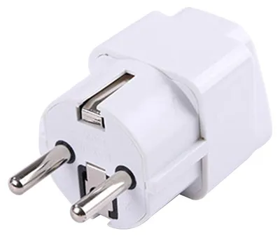 Productafbeelding van Reisadapter Europa universele stekkeradapter AC 250 V 10 A EU-stekker wit