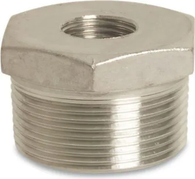Obrázek produktu pro Závitové šroubení Redukce z nerezové oceli 1" AG x 3/4" IG