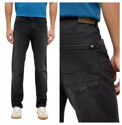 Obrázek produktu pro Mustang | Pánské džíny Vegas Slim Fit, džínovina, černé, zúžené, W30 L30