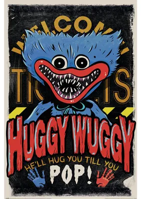 Productafbeelding van Poppy Playtime - Huggy Wuggy - Poster, 61x91,5 cm