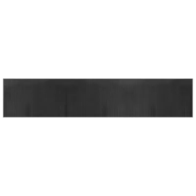 Produktbild von vidaXL Teppich Rechteckig Grau 60x300 cm Bambus