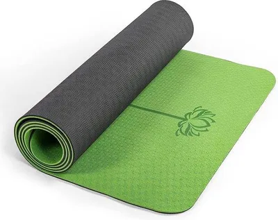 Immagine prodotto di Tappetino da yoga antiscivolo 183x61 cm in TPE per esercizi di yoga