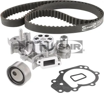 Produktbild von SNR KDP455.132 Zahnriemensatz + Wasserpumpe für RENAULT CLIO II (BB0/1/2, CB0/1/2) TWINGO I (C06) KANGOO (KC0/1) KANGOO Express (FC0/1) CLIO I