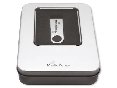Immagine prodotto di MediaRange Aluminium-Box Aufbewahrung von USB Sticks silber