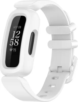 Produktbild von Strap-it Fitbit Ace 3 Silikonarmband (Weiß)