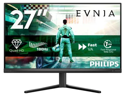 Image de Philips Evnia 27M2N3500NL/00 LED display 68.6 cm (27") 2560 x 1440 pixels Quad HD LCD Grey