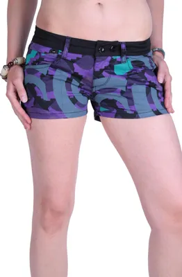 Produktbild von Diesel Damen Shorts Hotpants Perses Lila
